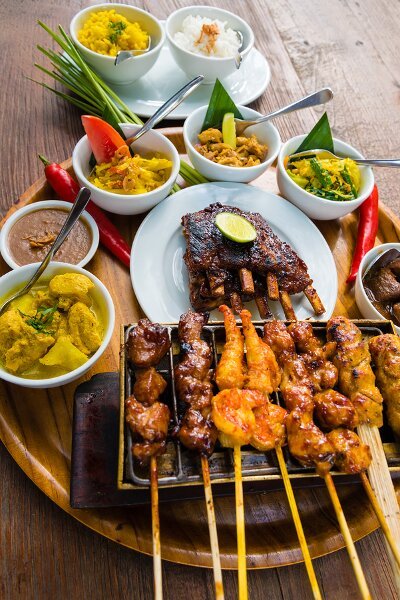 contents of Indonesian vocabulary trainer for gastronomy and tourism