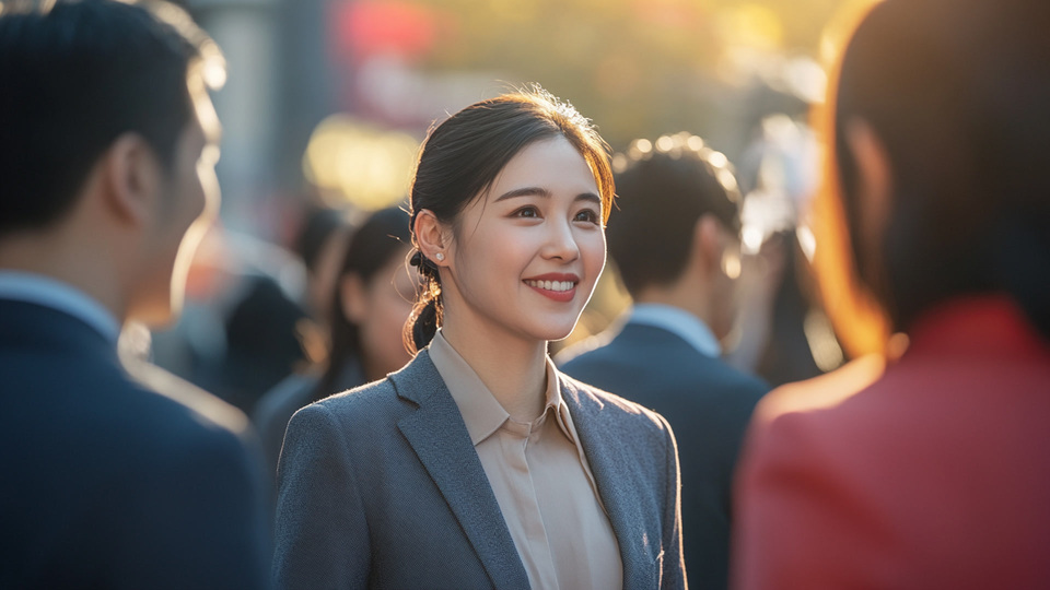 Nhóm kinh doanh đang trao đổi