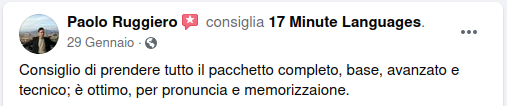 Recensione su Facebook