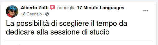 Recensione su Facebook