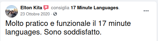 Recensione su Facebook