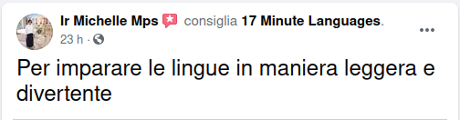 Recensione su Facebook