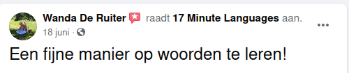 Recensie voor de taalcursus