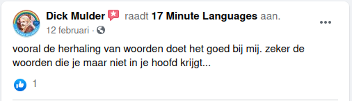 Recensie voor de taalcursus