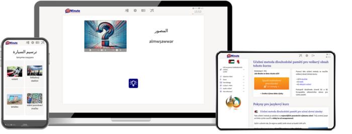 screenshot kurzu jordánštiny pro pokročilé od 17 Minute Languages