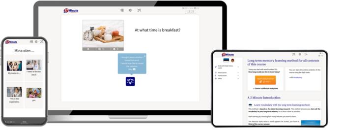 screenshot intermediate course Estonian 17 Minute Languages