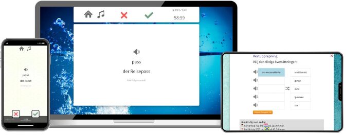 pantallazo curso avanzado alemán de 17 Minute Languages