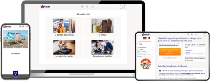 pantallazo curso avanzado suajili de 17 Minute Languages