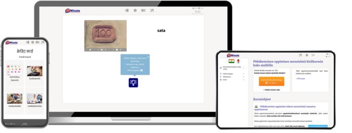 screenshot 17 Minute Languagesin hindin kielen jatkokurssi