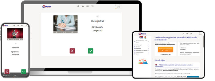 screenshot 17 Minute Languagesin serbian kielen jatkokurssi