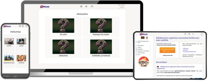 screenshot 17 Minute Languagesin swahilin kielen jatkokurssi