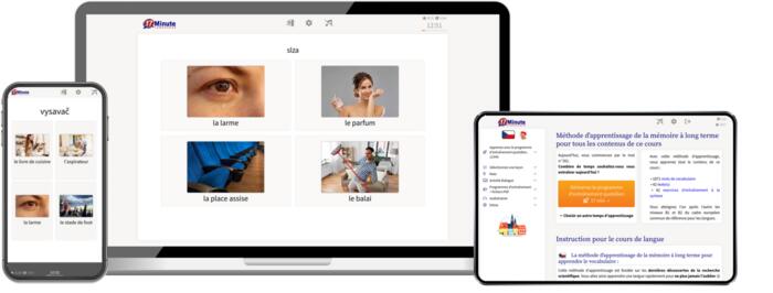 screenshot cours niveau avancé de tchèque de 17 Minute Languages