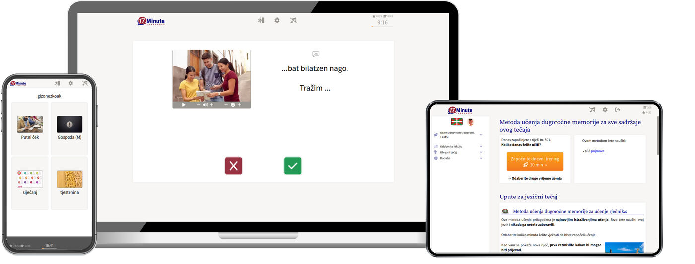 Učenje baskijskog jezika online