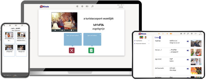 Amhara nyelvtanfolyam számítógépen