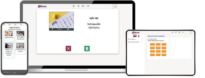 Egyiptomi arab haladó tanfolyam – 17 Minute Languages
