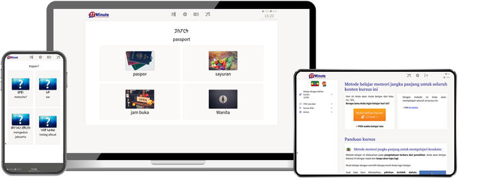 Gratis kursus bahasa Amhara versi uji coba