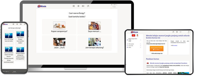Gratis kursus bahasa Kirgiz versi uji coba