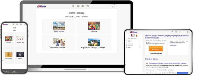 Gratis kursus bahasa Nepali versi uji coba