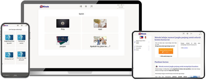 Gratis kursus bahasa Filipina versi uji coba