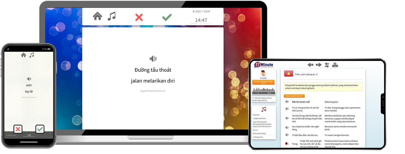 17 Minute Languages Pelajarilah Kosakata Bahasa Vietnam Tingkat Lanjut 2021