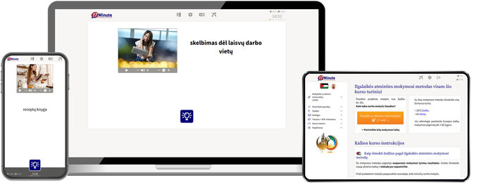 17 Minute Languages jordano arabų kalbos kalbos kurso ekrano kopija