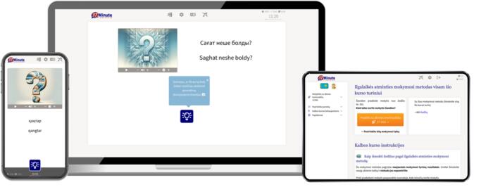 Nemokama kazachų kalbos kurso bandomoji versija
