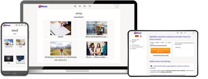 Nemokama sinhalų kalbos kurso bandomoji versija