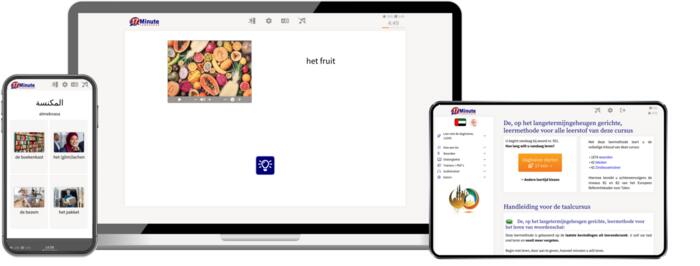 screenshot opbouwcursus Arabisch van 17 Minute Languages