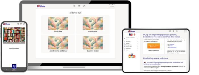 screenshot opbouwcursus Tsjechisch van 17 Minute Languages