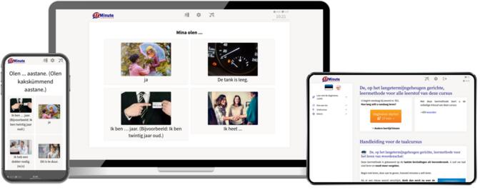 screenshot opbouwcursus Estisch van 17 Minute Languages