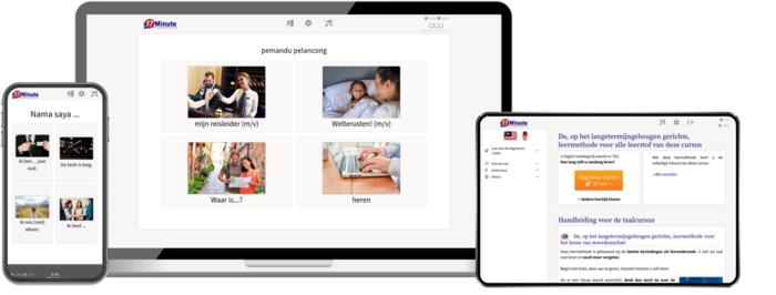 screenshot opbouwcursus Maleis van 17 Minute Languages