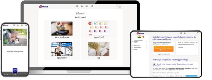 screenshot ekranu z kursu zaawansowanego hindi firmy 17 Minute Languages