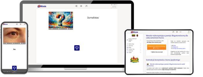screenshot ekranu z kursu zaawansowanego litewskiego firmy 17 Minute Languages