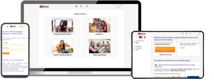 screenshot ekranu z kursu zaawansowanego malezyjskiego firmy 17 Minute Languages