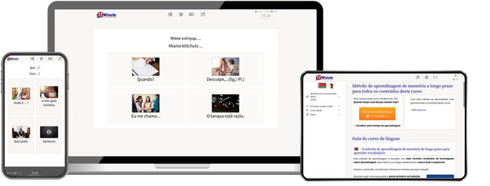 screenshot do curso de línguas de bielorrusso