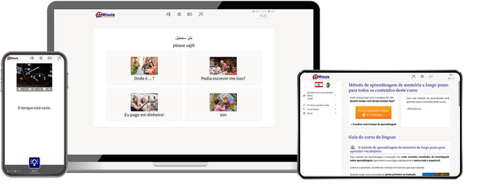 screenshot do curso de línguas de libanês