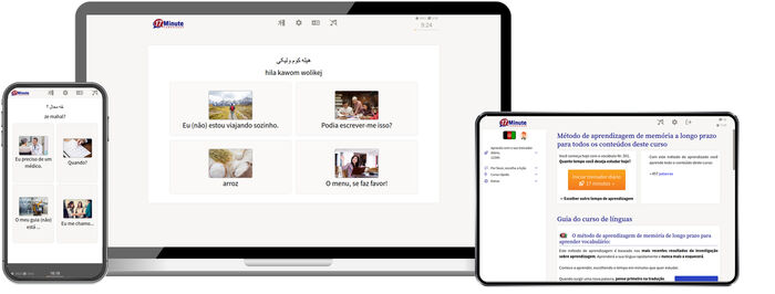 screenshot do curso de línguas de pastó