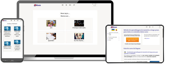 screenshot do curso de línguas de ucraniano