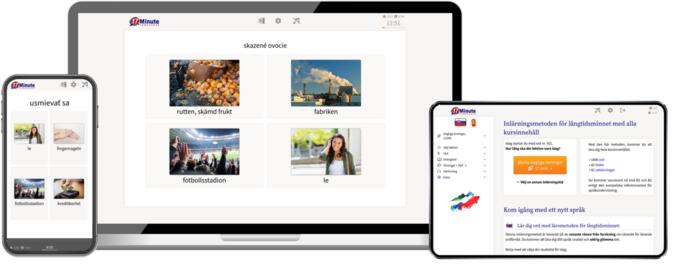 screenshot fortsättningskurs på slovakiska från 17 Minute Languages