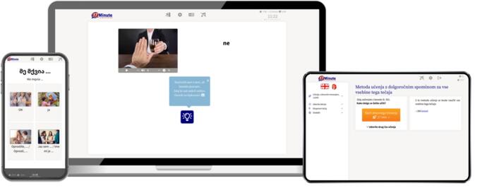 demo različico tečaja gruzijskega jezika