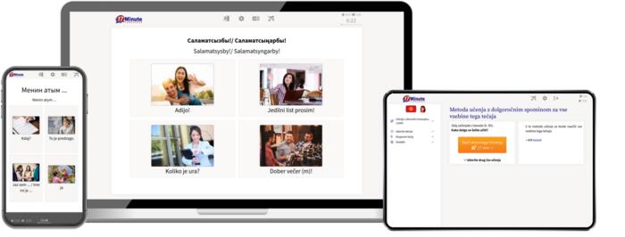 demo različico tečaja kirgistanskega jezika