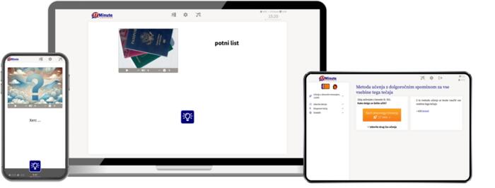 demo različico tečaja majorskega jezika