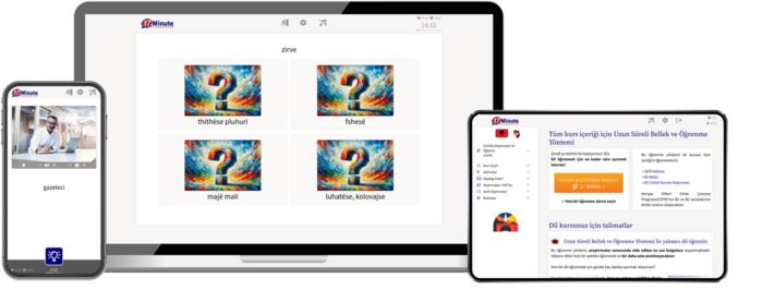 17 Minute Languages B1-B2 Orta Seviye arnavutça Kursu Ekran Görüntüsü