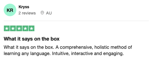 Trustpilot opinion 5