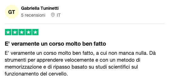 Trustpilot recensioni 10