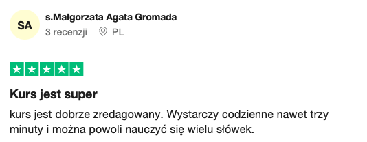 Trustpilot opinie 8