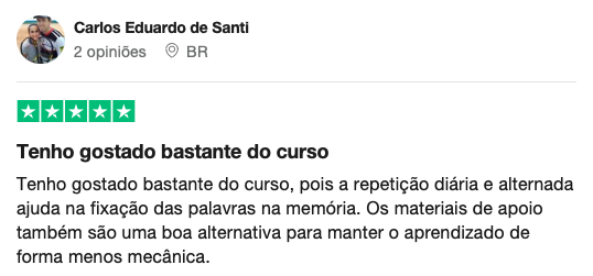 Trustpilot avaliações 1