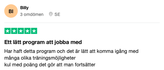 Trustpilot recensioner 1