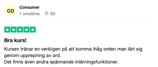 Trustpilot recensioner 2