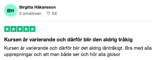 Trustpilot recensioner 3